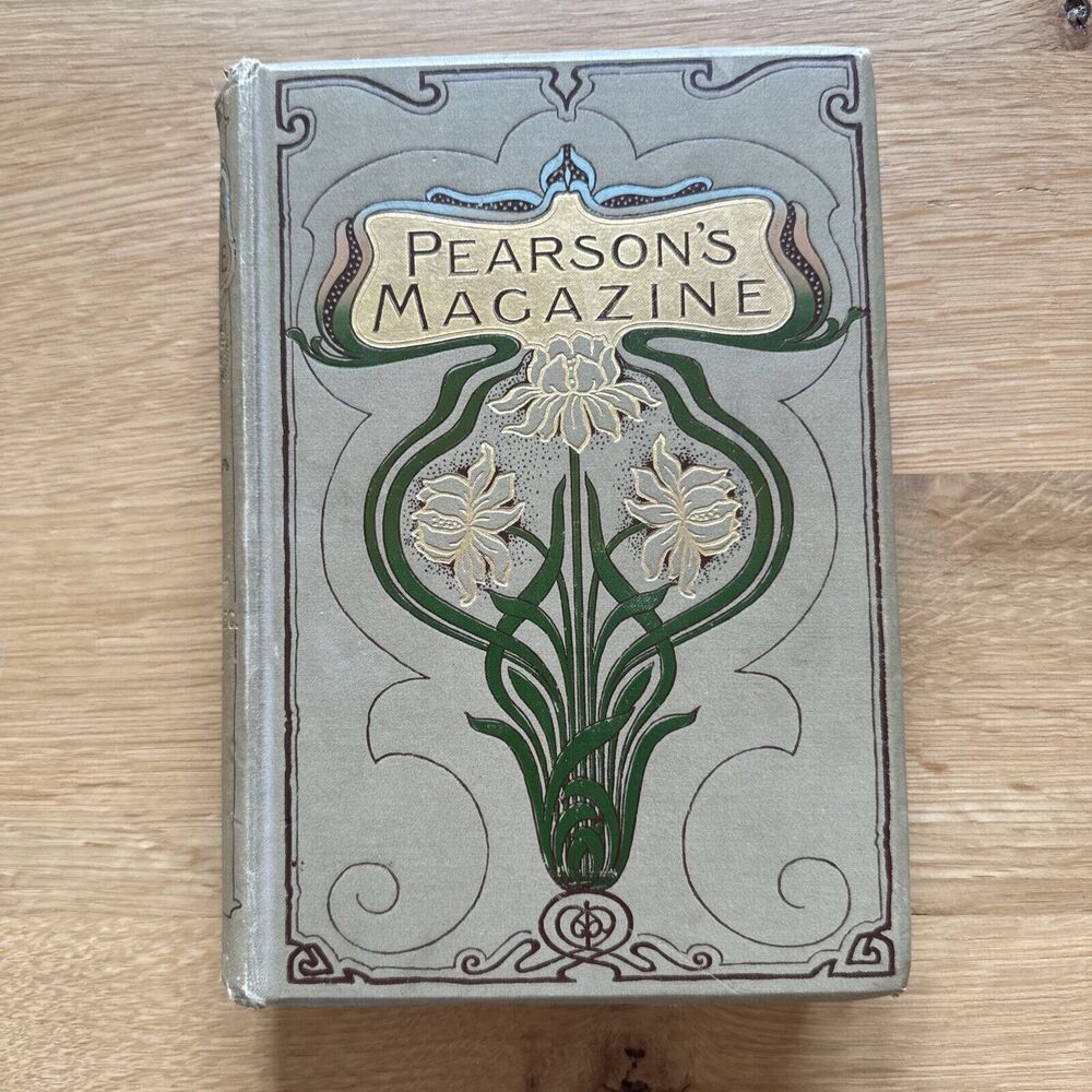Pearson's Magazine Vol. XXX July to Dec 1910 HC Antique Collectible Arts Crafts